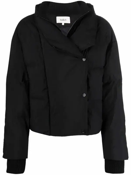 ba&sh Jackets & Blazers - ba&sh Bowie Padded Puffer Jacket-Size 4-Black